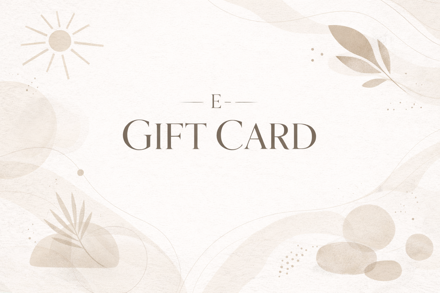 E-gift card