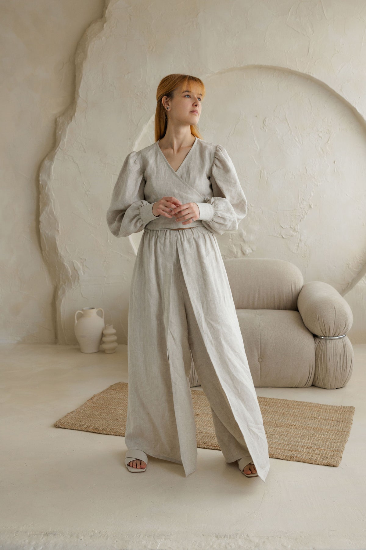 linen palazzo pants