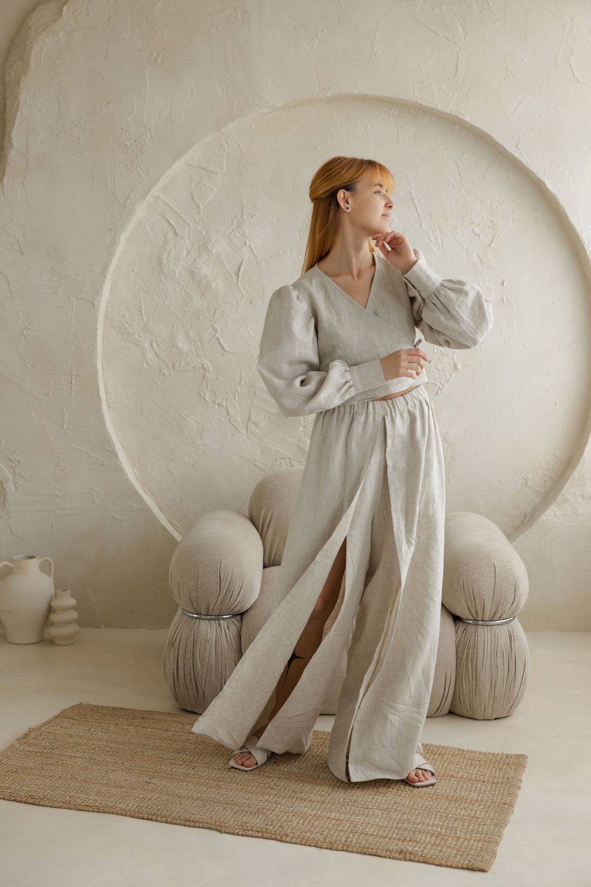 linen palazzo pants