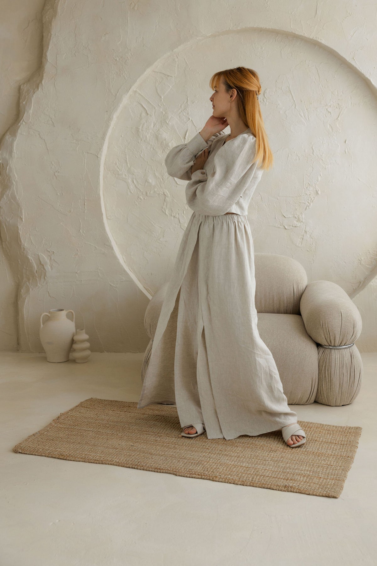 linen palazzo pants