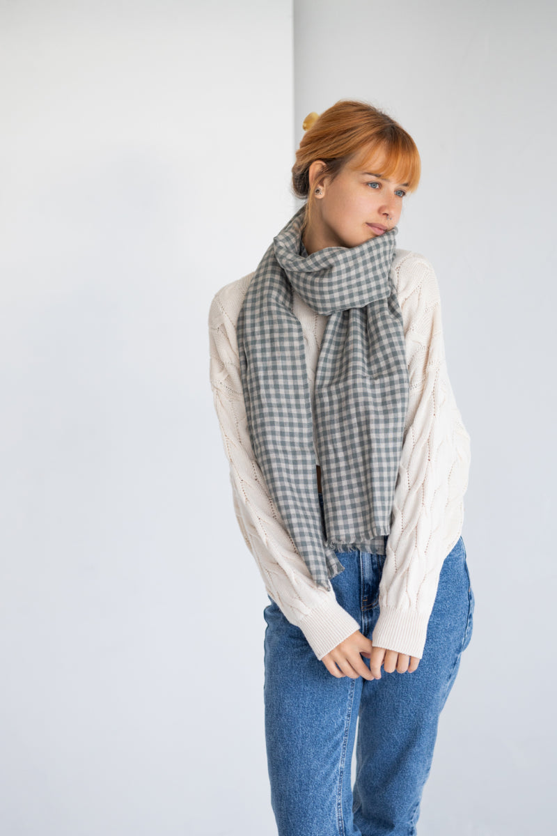 linen women scarf