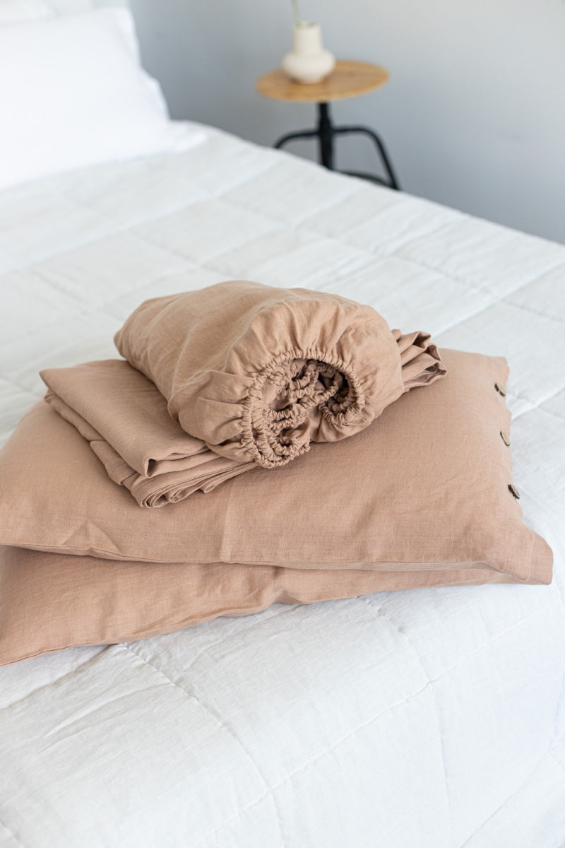 linen sheets set