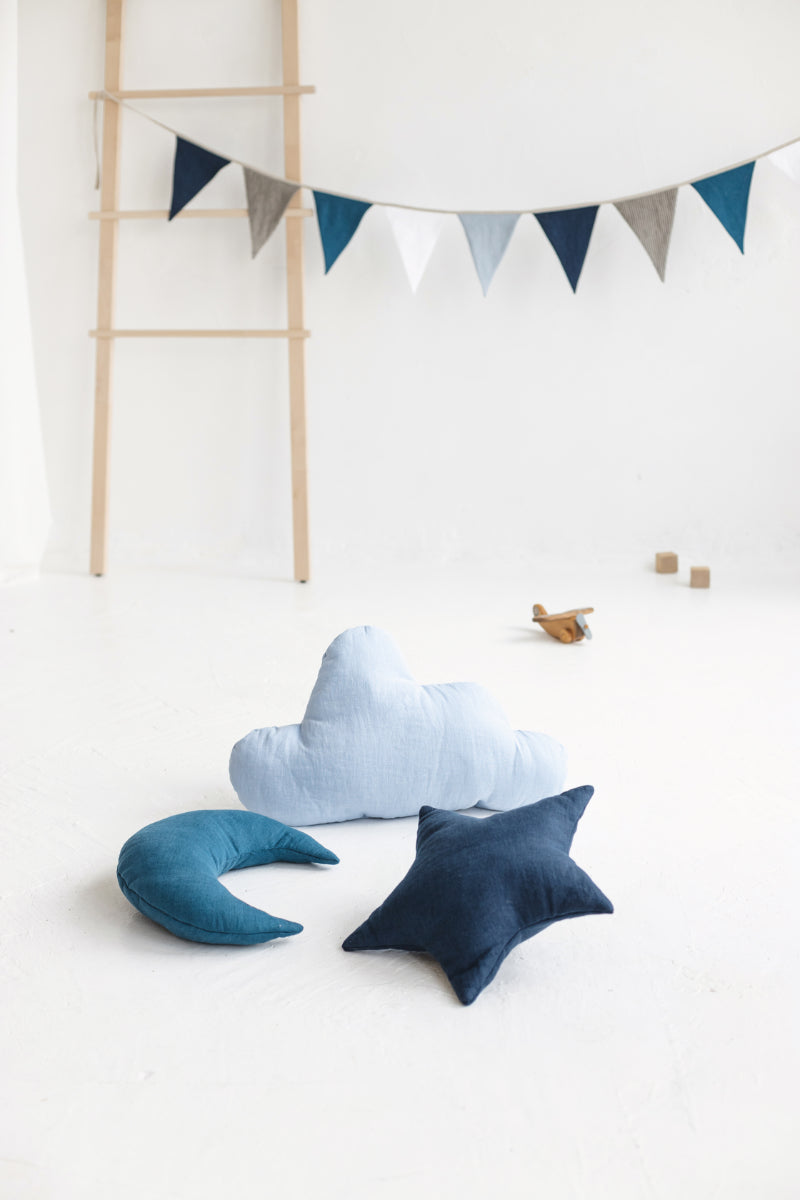 linen garland for kids room