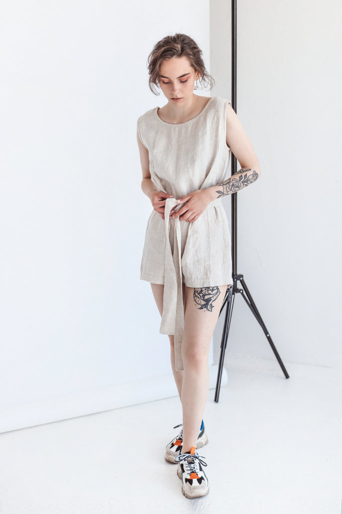 linen jumpsuit