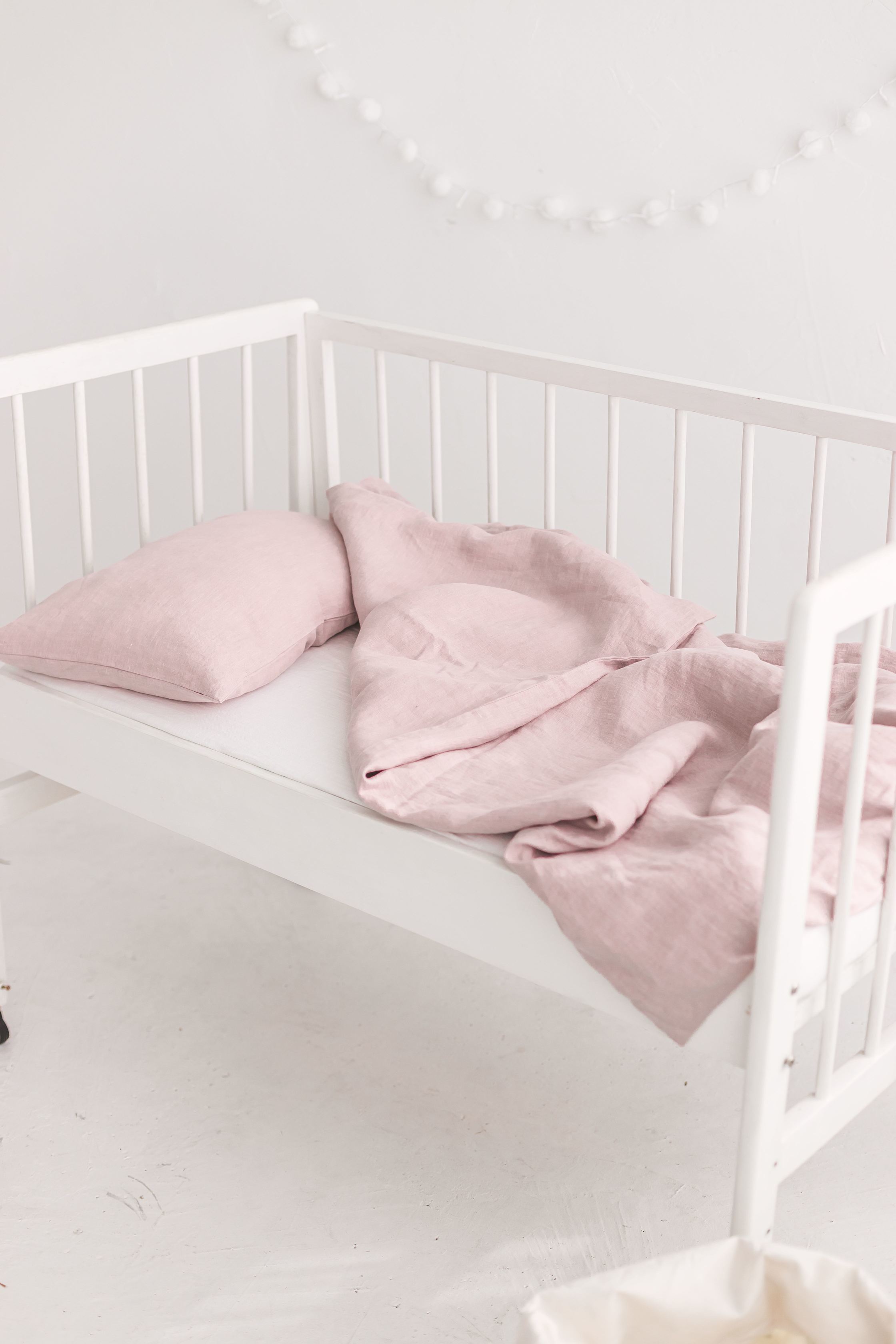 Linen Baby Bedding Set
