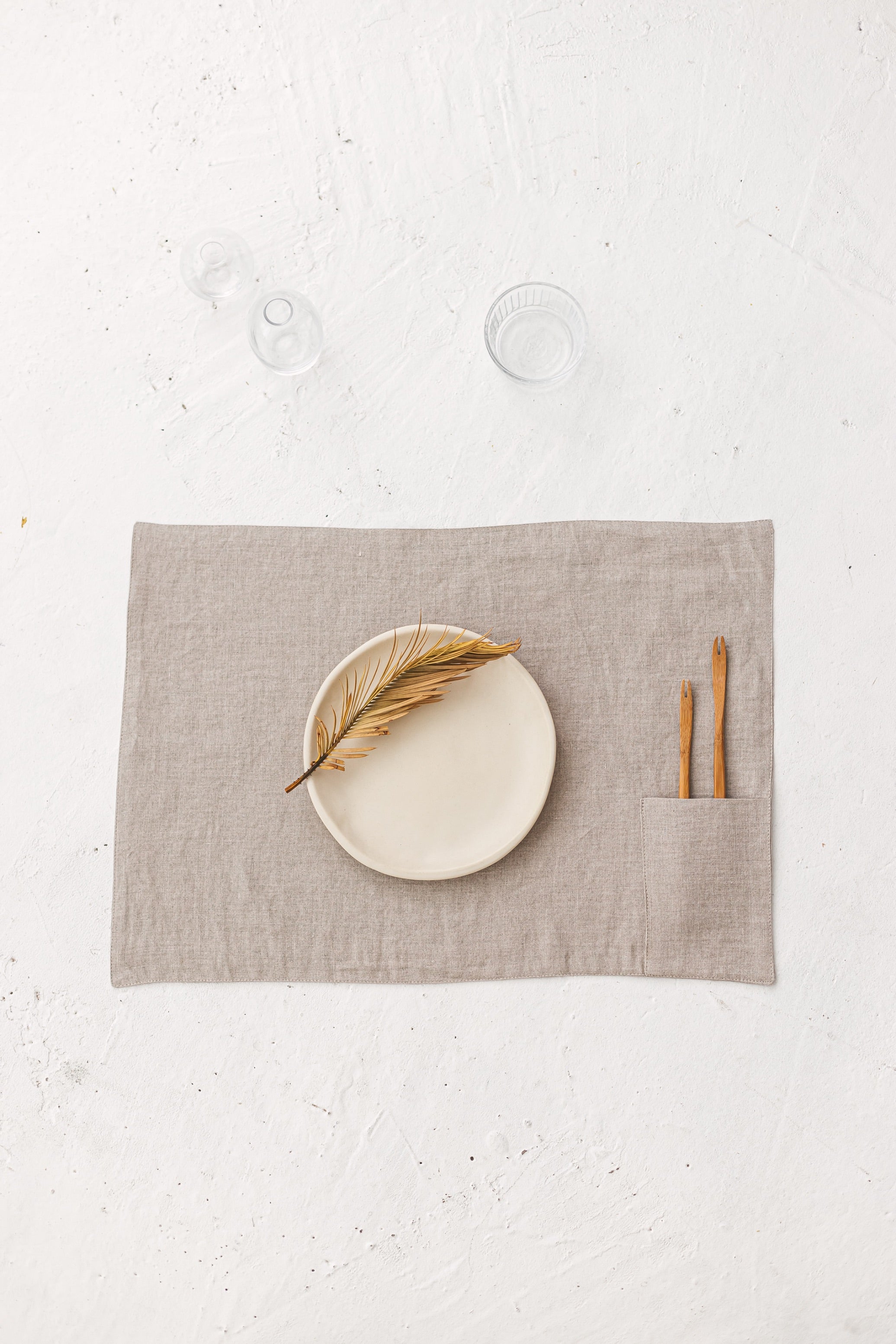 Linen placemat