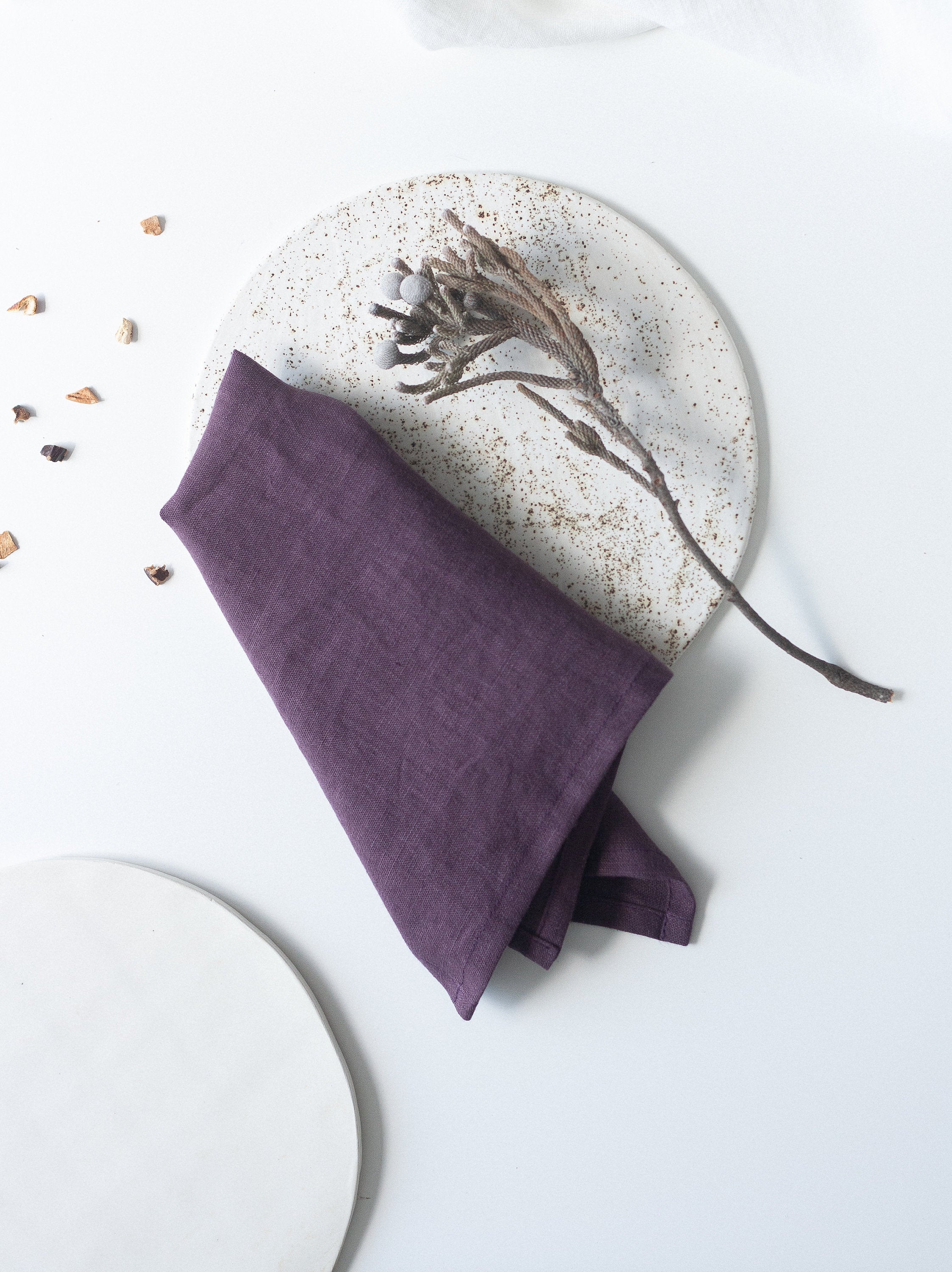 Plum Napkins Set Of 2