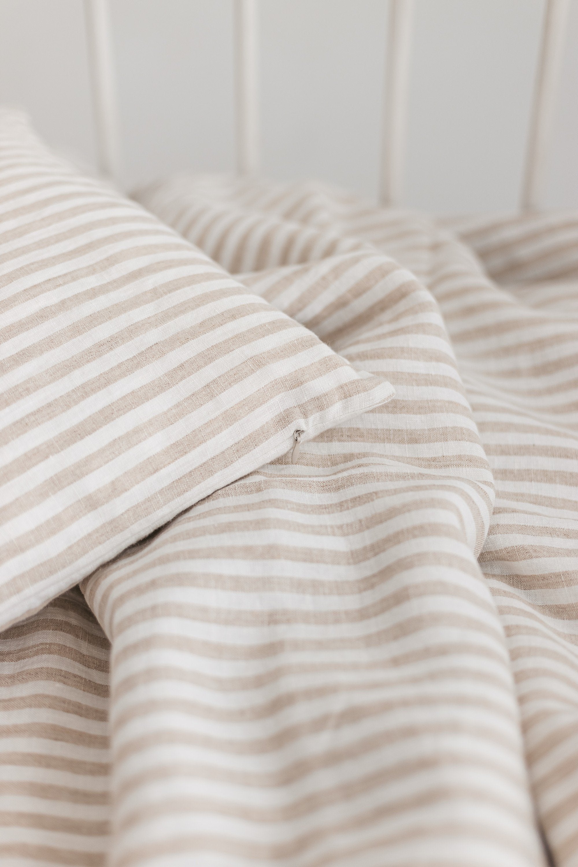 Linen Baby Bedding Set