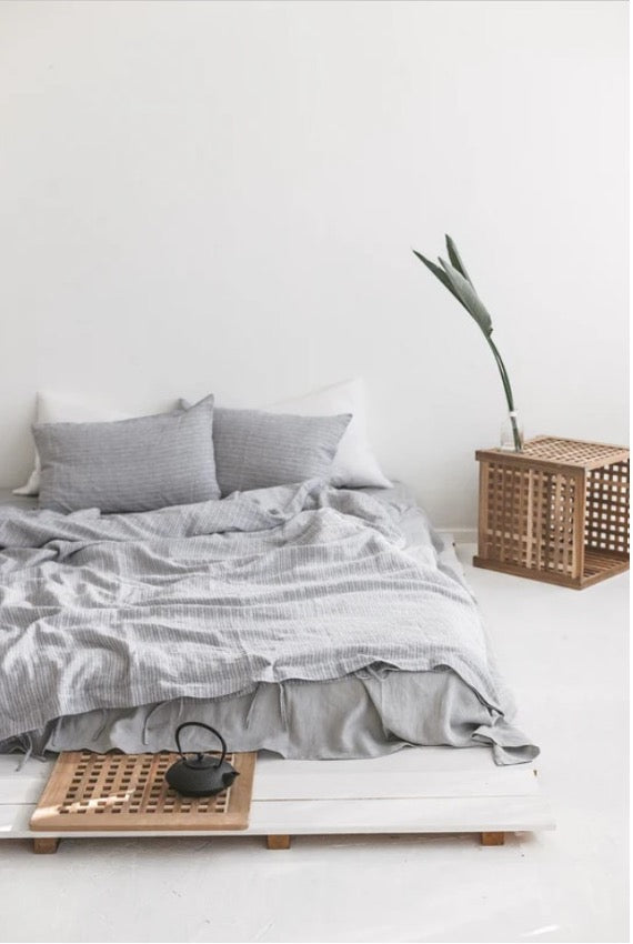 Linen Bedding - Sandsnowlinen