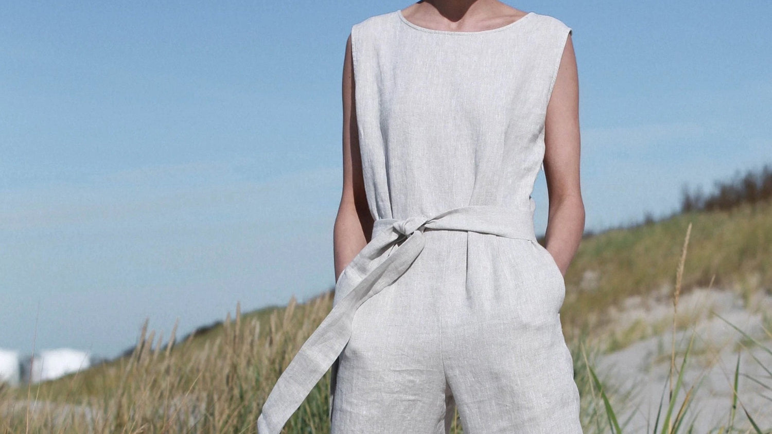100% linen jumpsuits