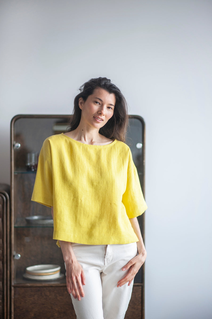 linen blouse