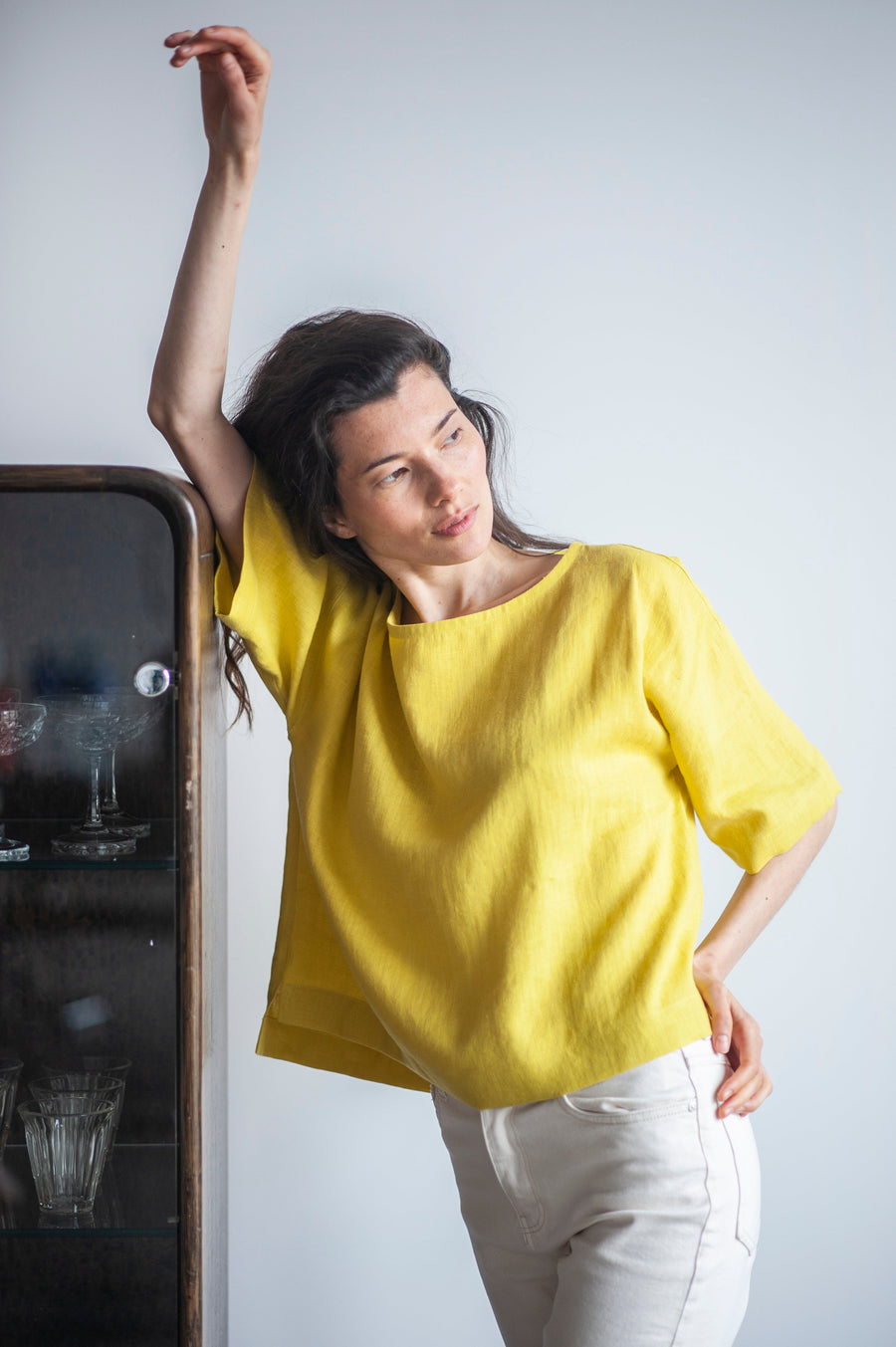 linen blouse