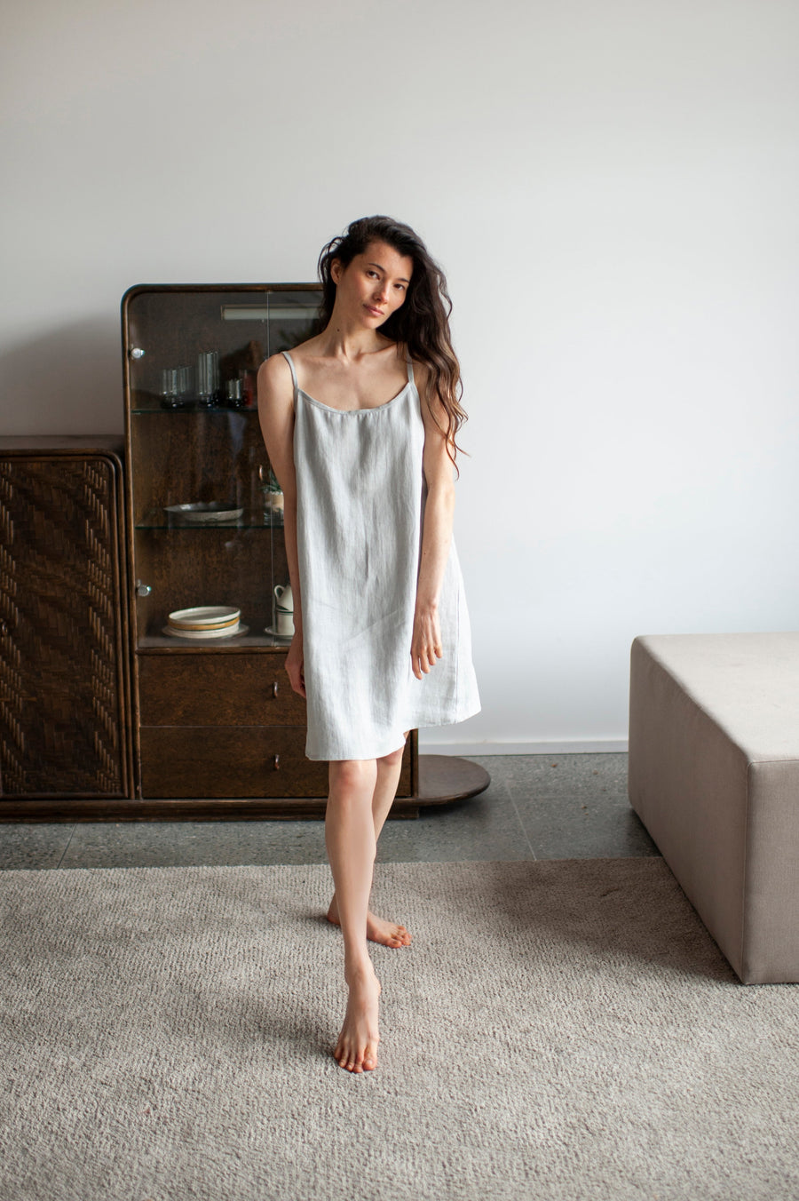 linen night dress