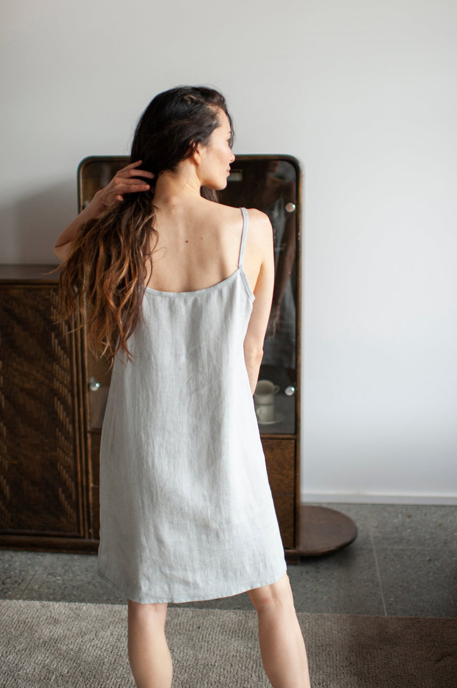 linen night dress