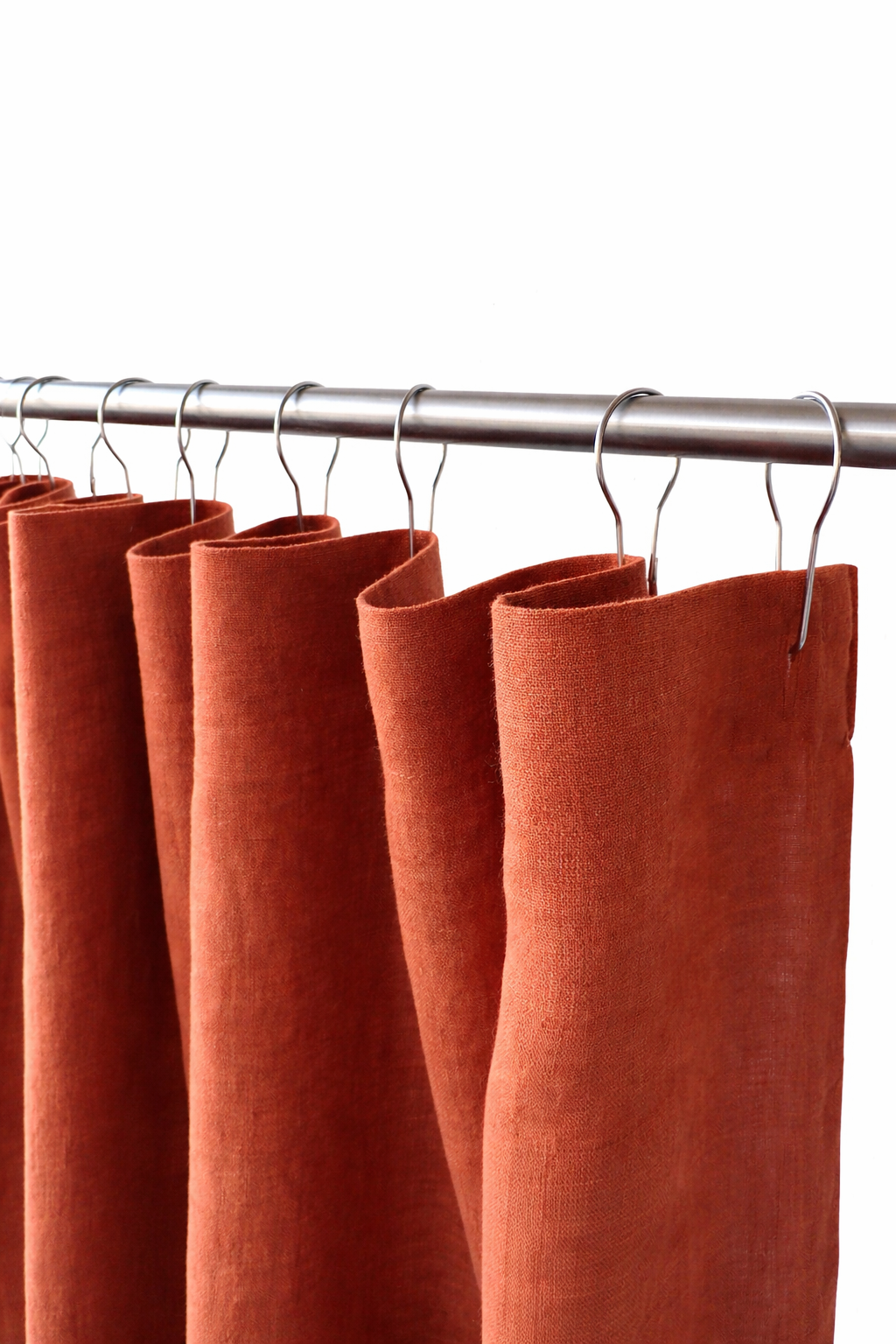 stainless steel shower curtain hooks