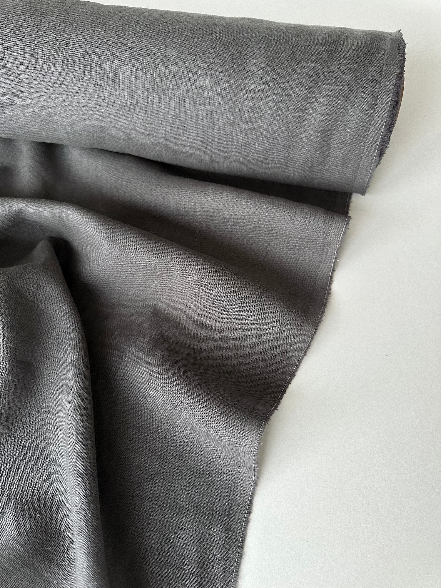 gray linen fabric