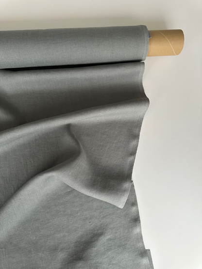 Pigeon gray linen fabric