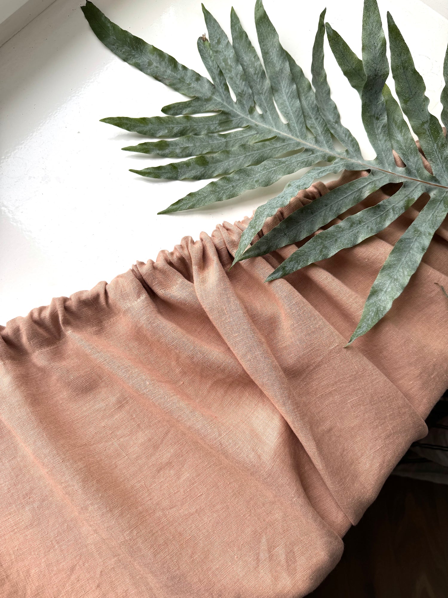 linen cafe curtain