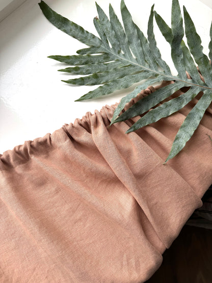 linen cafe curtain