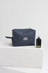 linen makeup bag