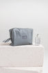 linen makeup bag
