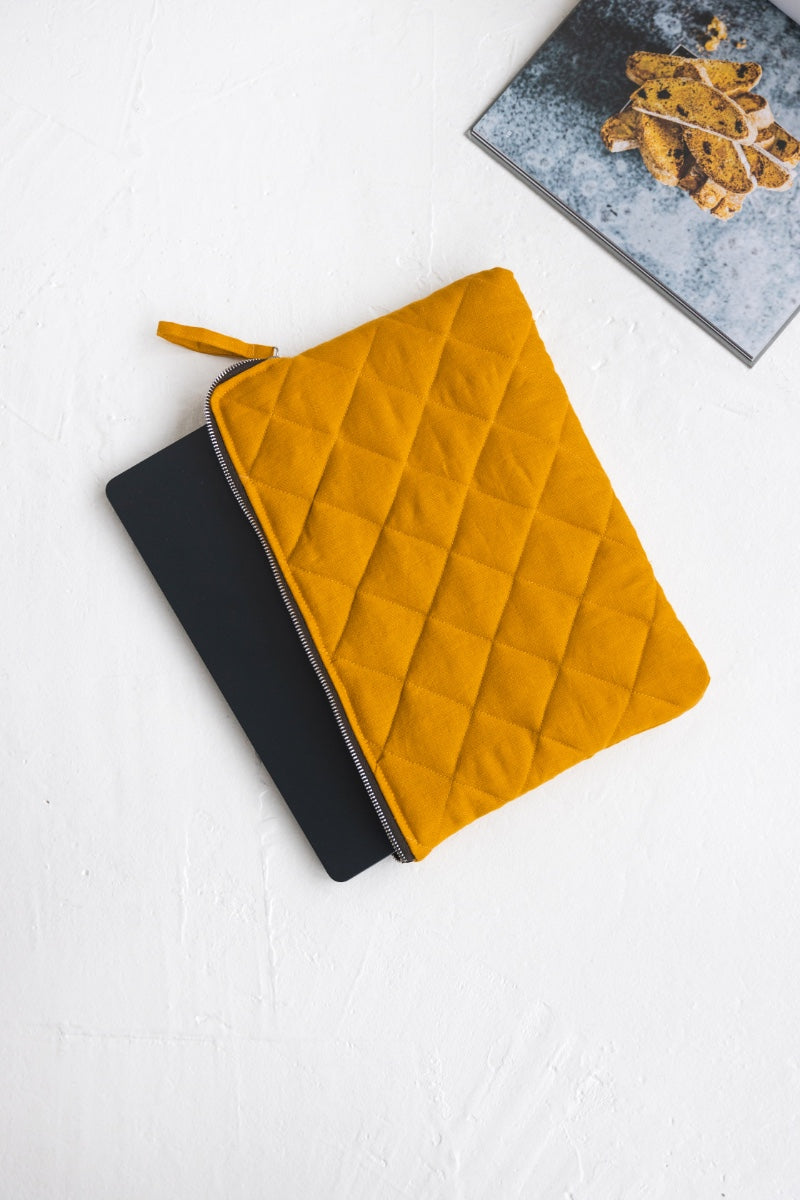 linen computer case