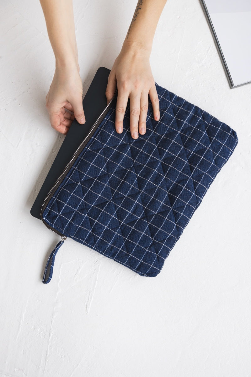 linen computer case