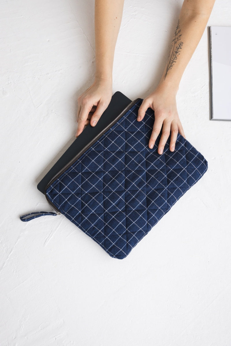 linen computer case