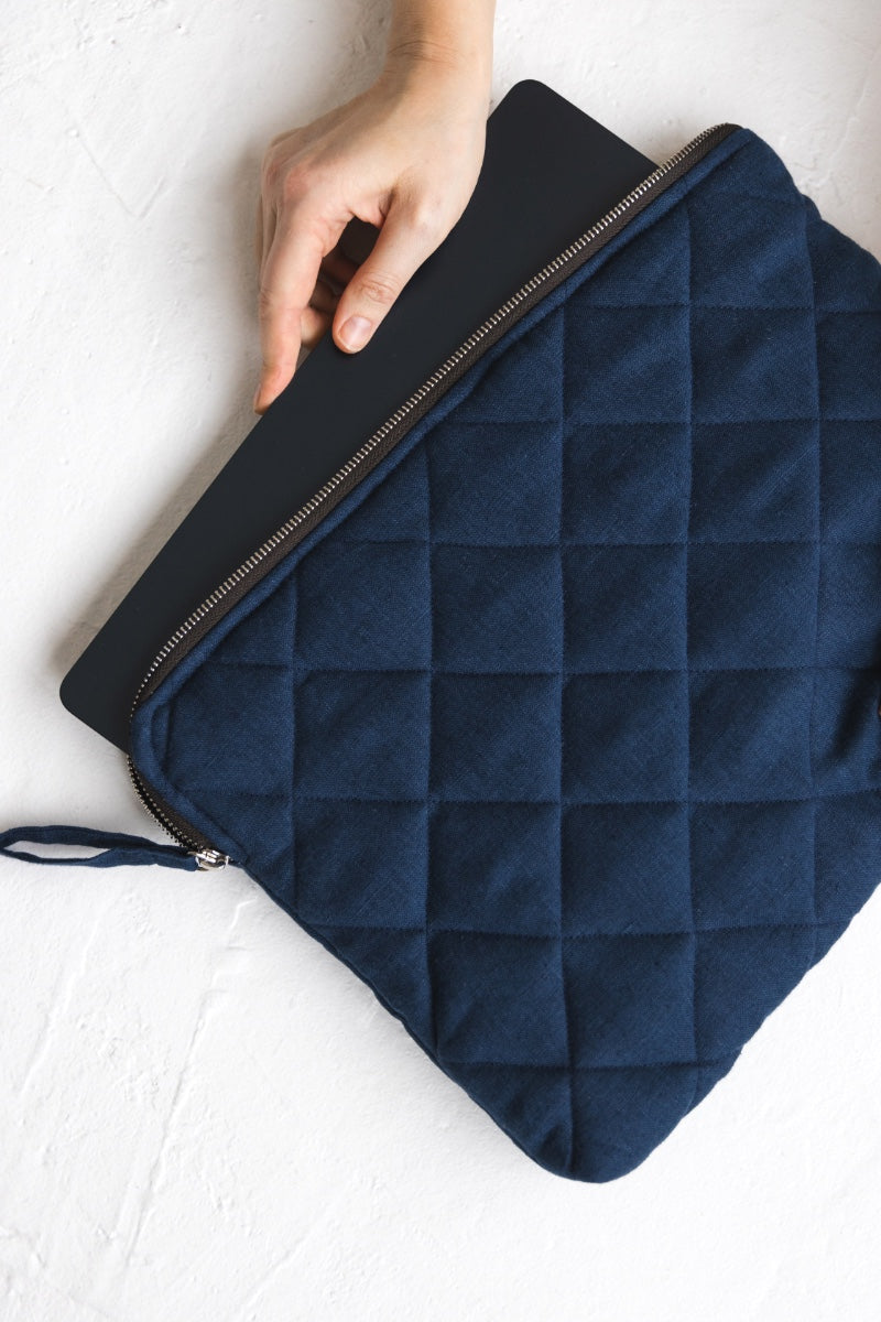 linen computer case