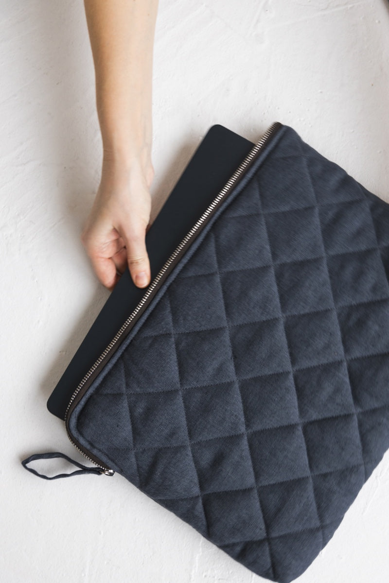 linen computer case