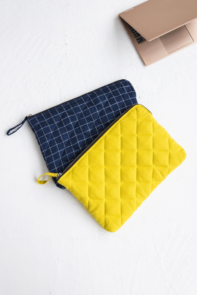 linen computer case