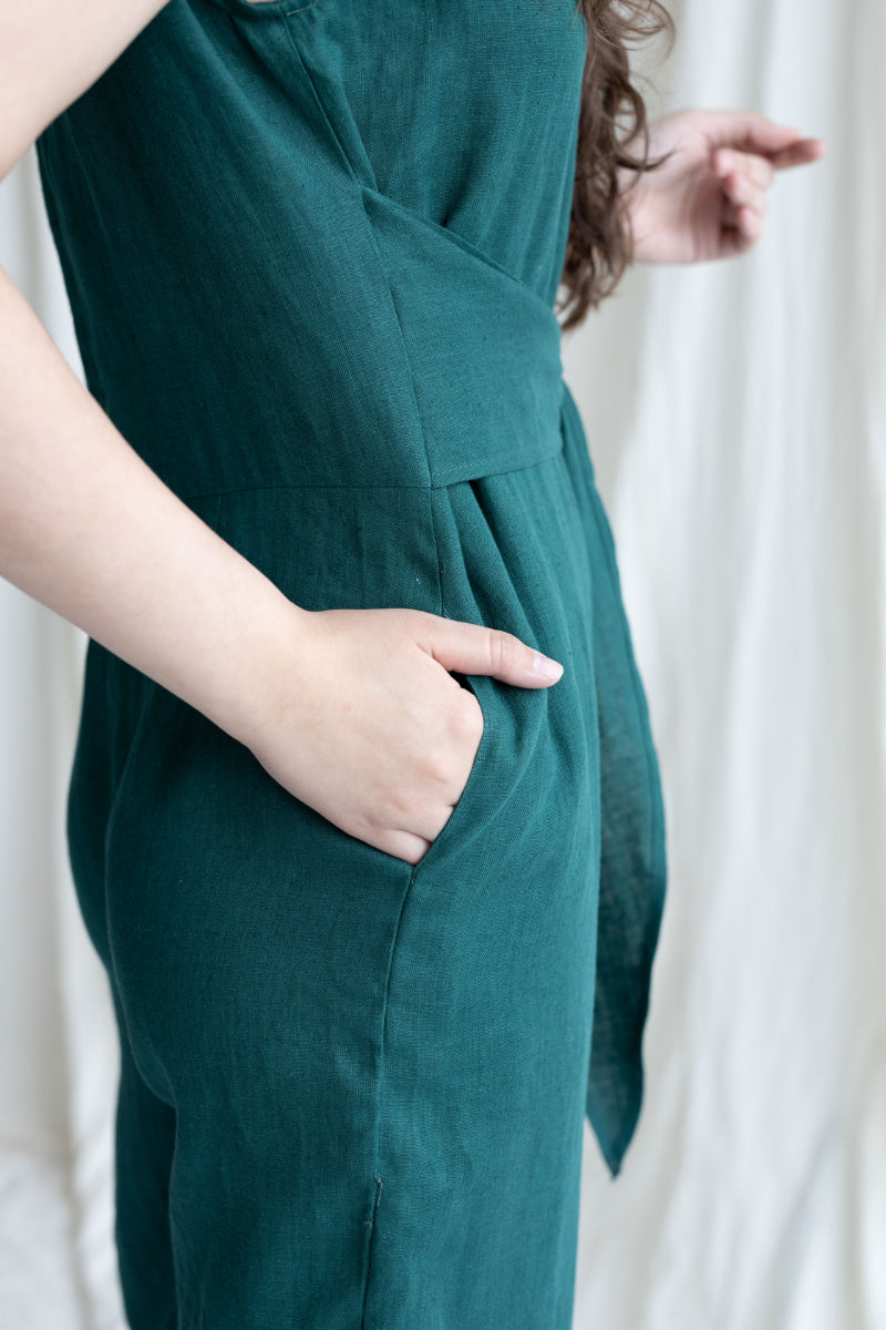 linen jumpsuit