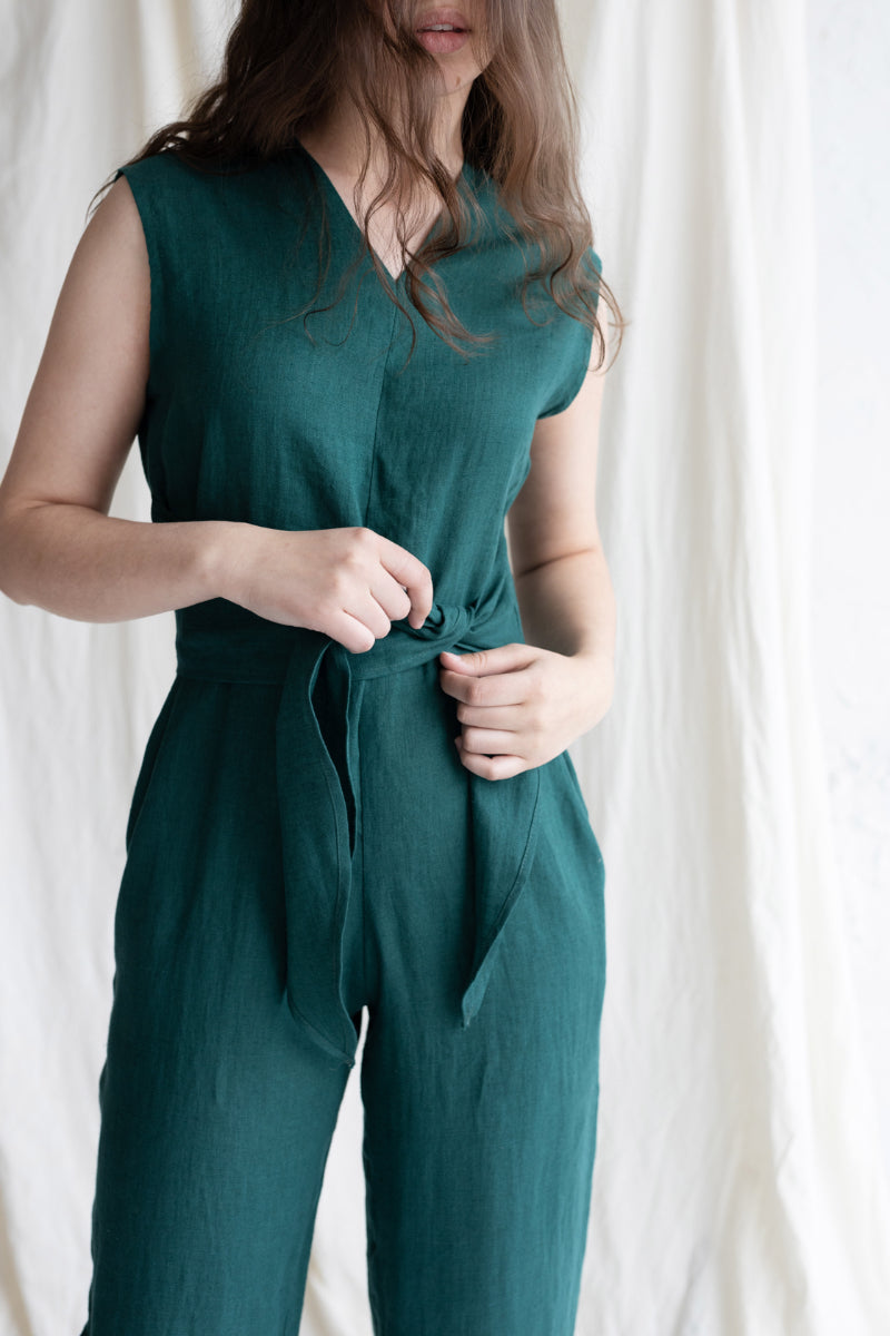 linen jumpsuit