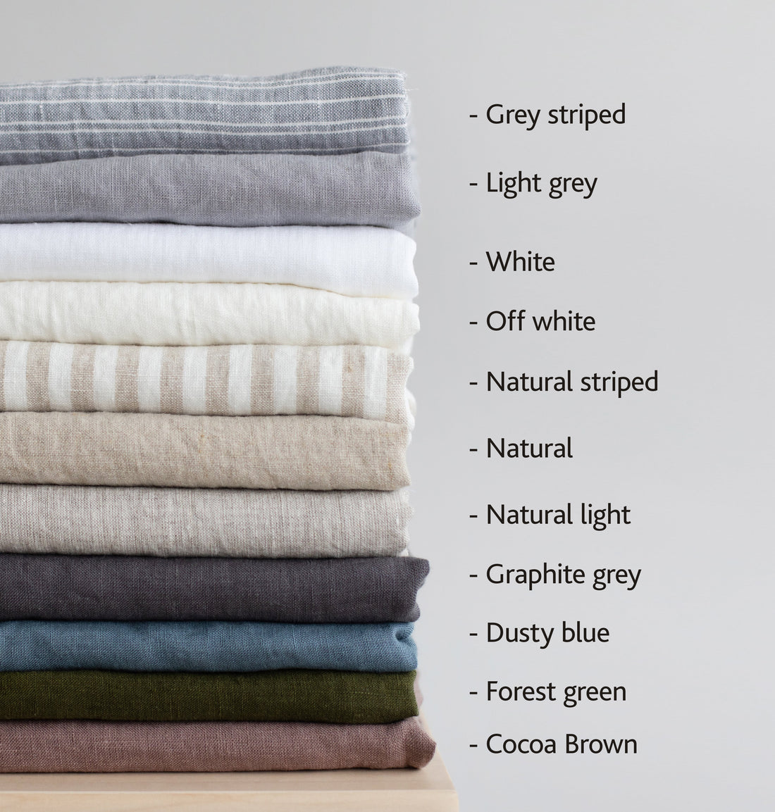 Extra wide linen fabric by yard &amp; meter