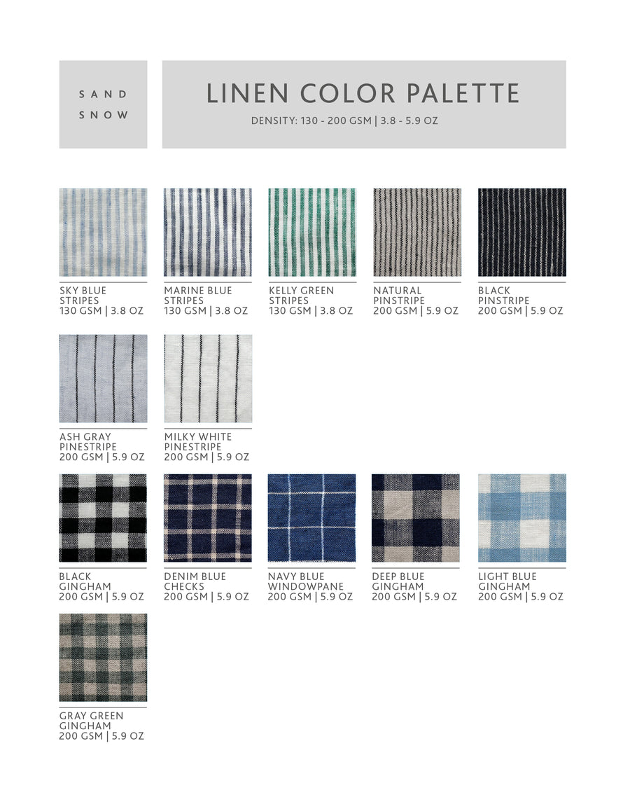 linen colors palette