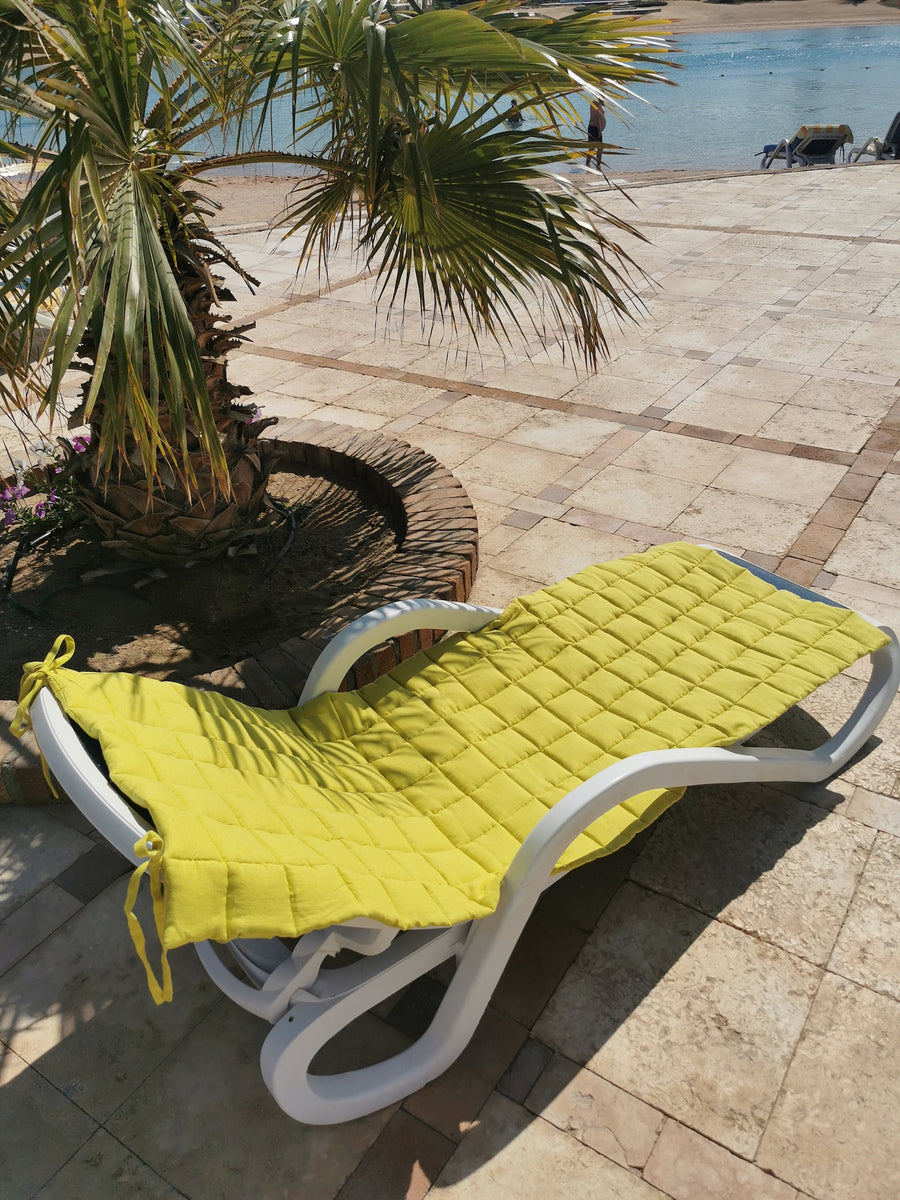portable linen beach mat