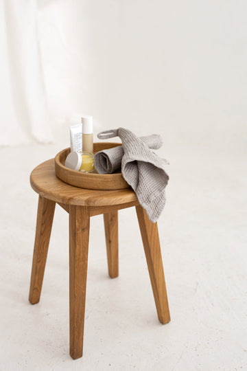 linen face towel