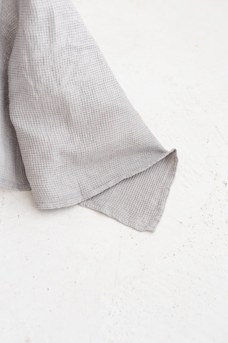 linen waffle towel
