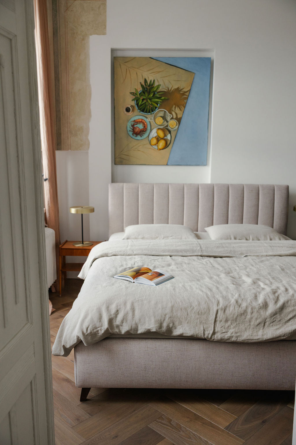 Natural Linen Duvet Cover