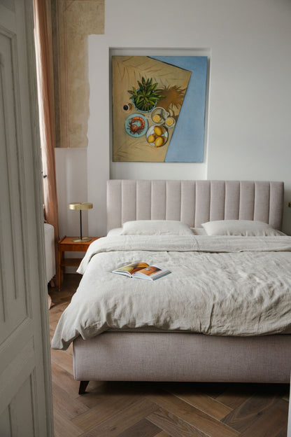Natural Linen Duvet Cover