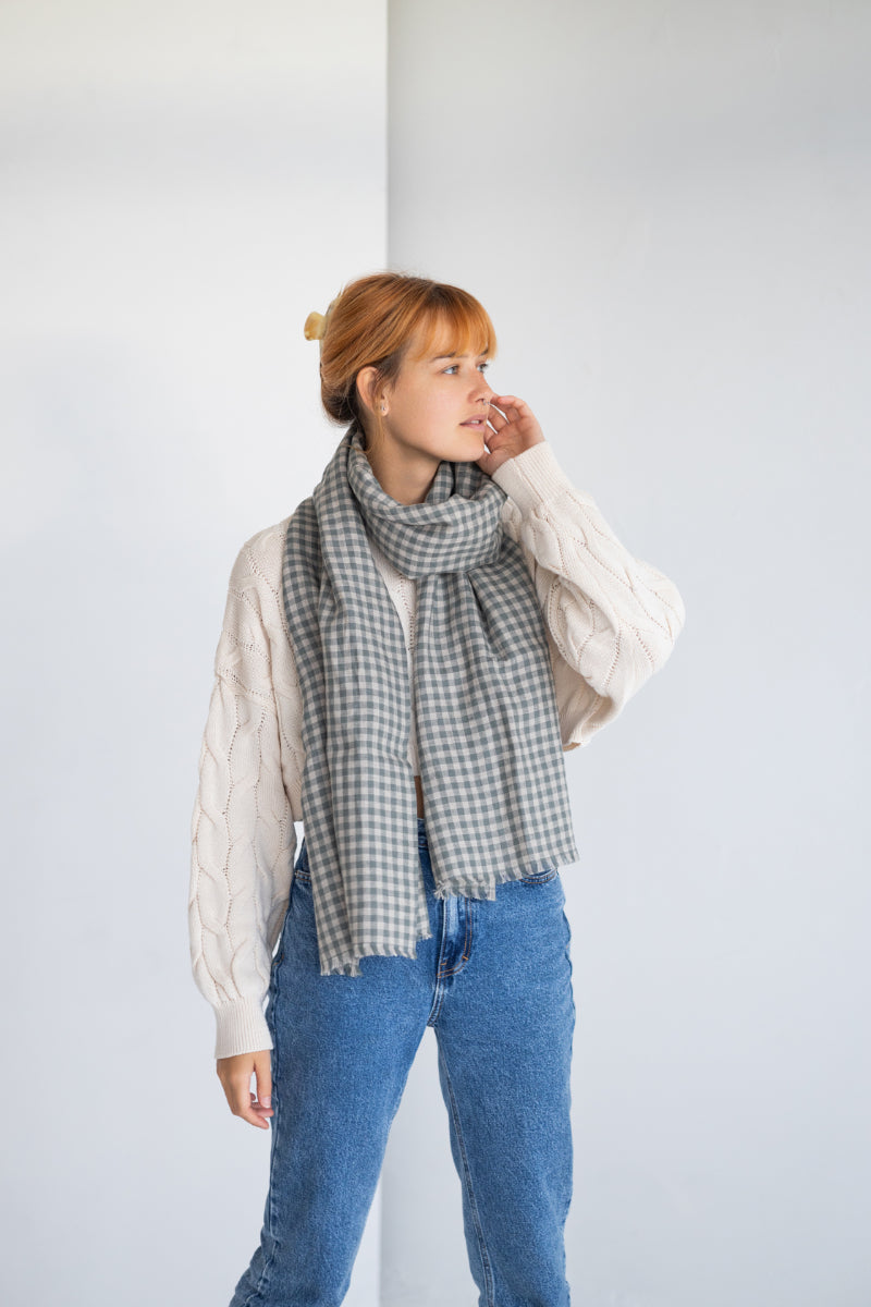 linen women scarf