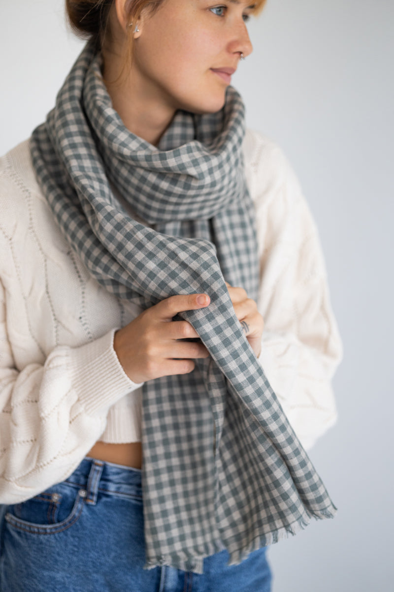 linen women scarf