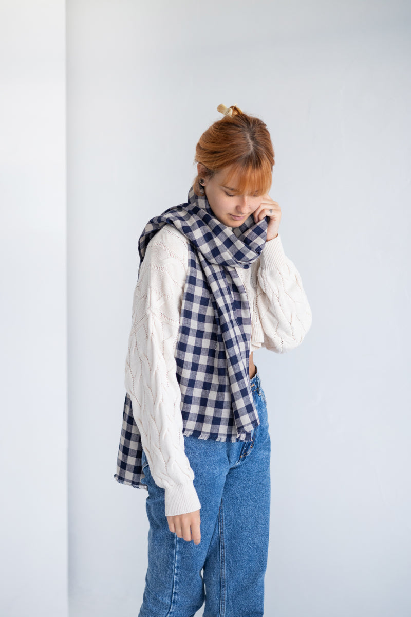 linen women scarf