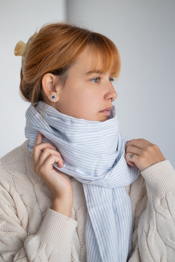 linen women scarf