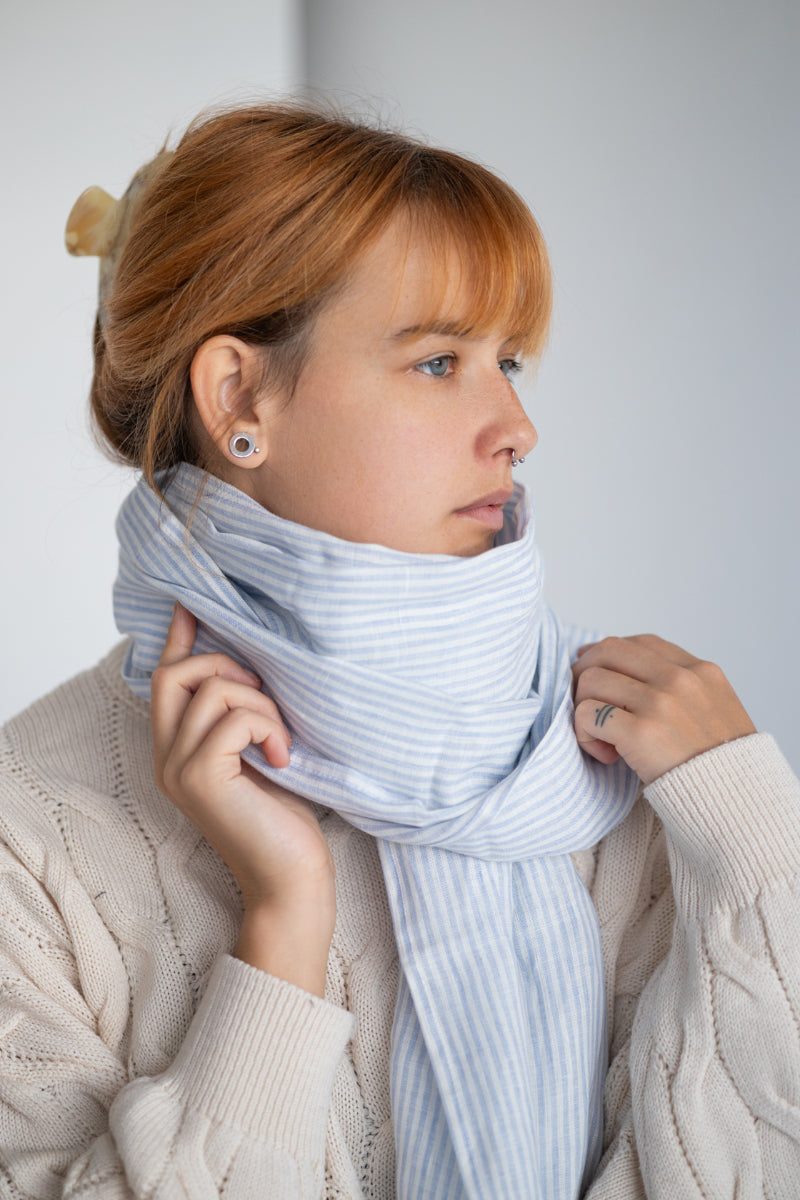 linen women scarf