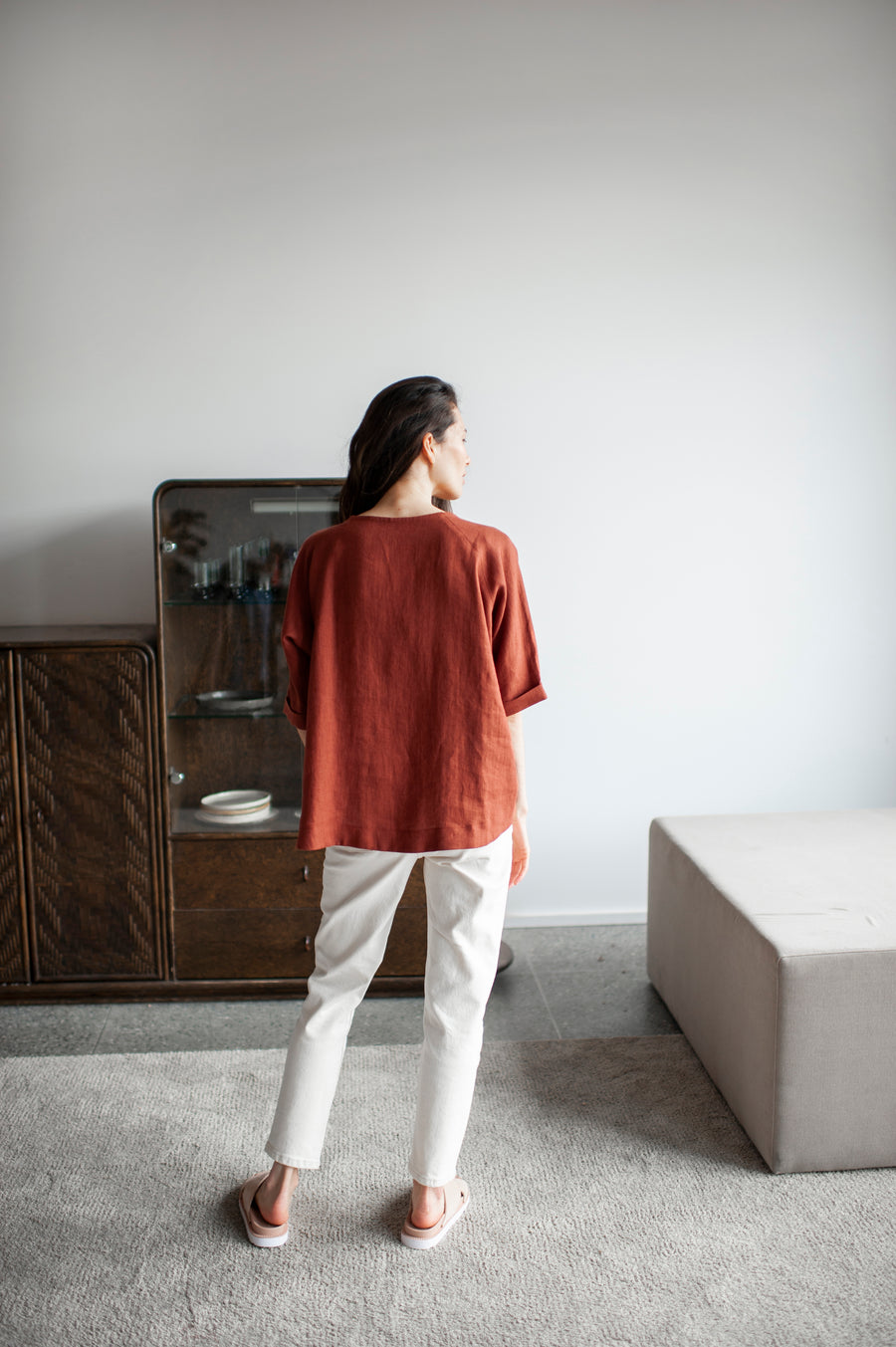 linen blouse