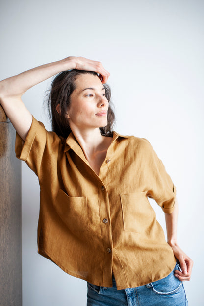 linen shirt