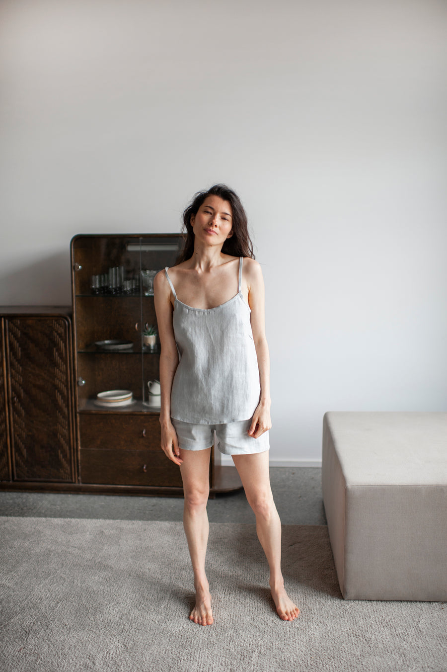 linen pajama set