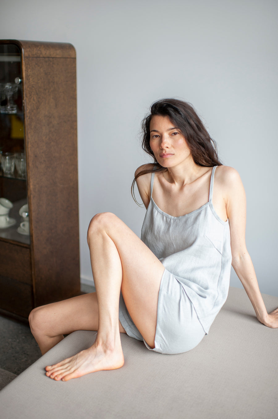 linen pajama set