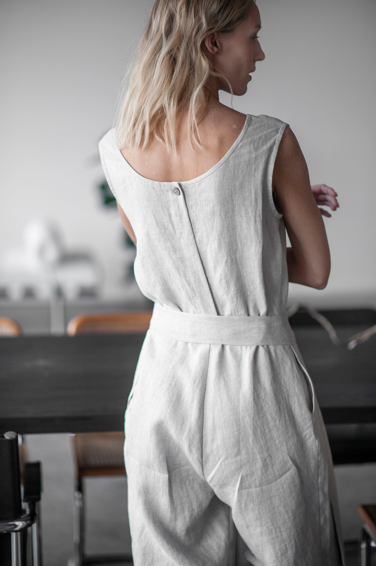 linen jumpsuit
